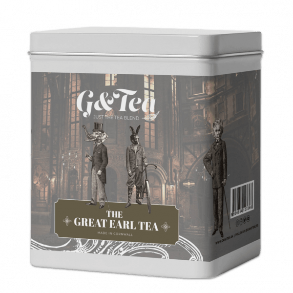 The Great Earl tea caddy